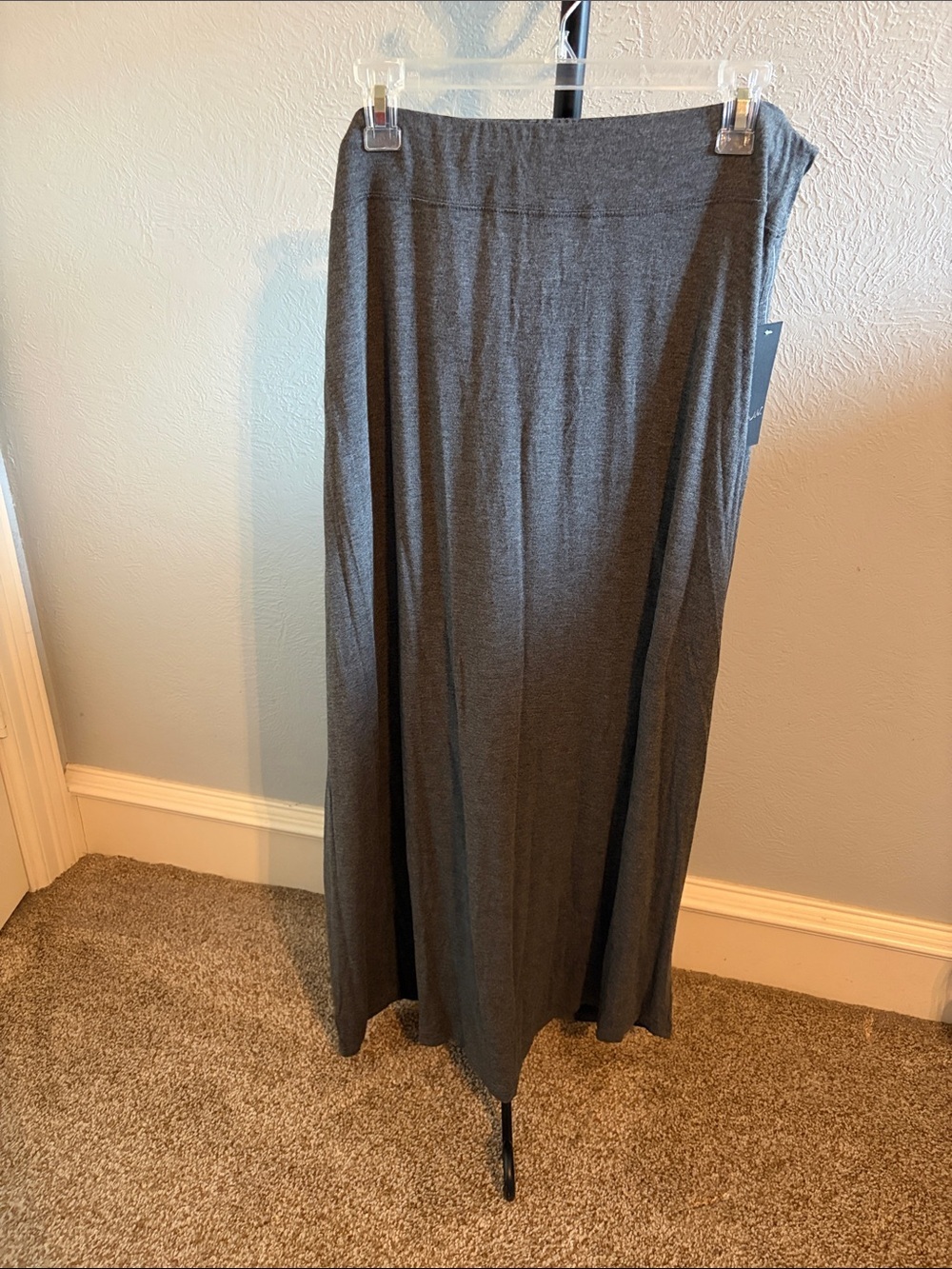 NWT gnw Gray Maxi Skirt